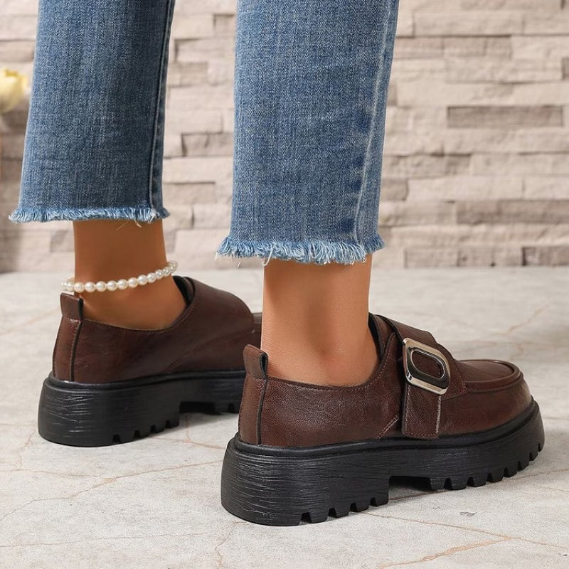 Élodie™ | Chaussures en cuir d’inspiration vintage
