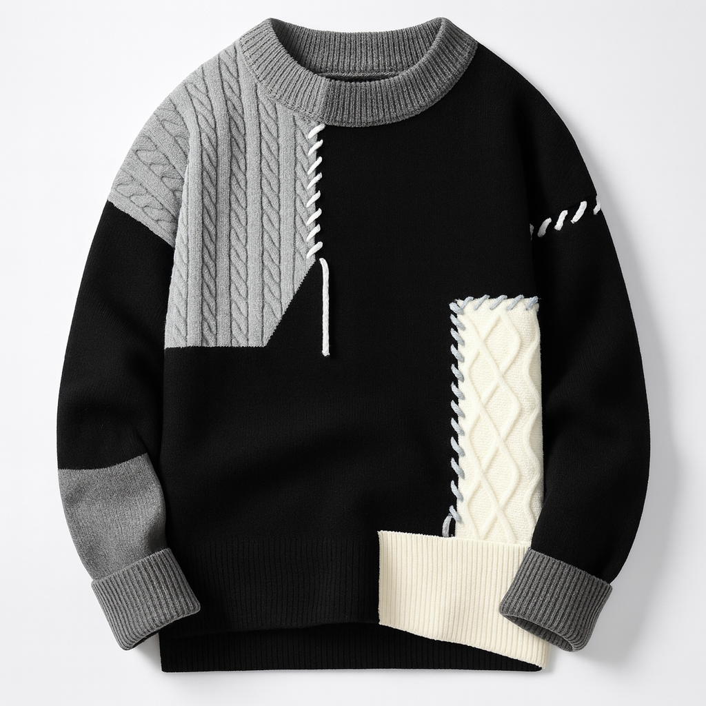 Lucien™ | Pull patchwork