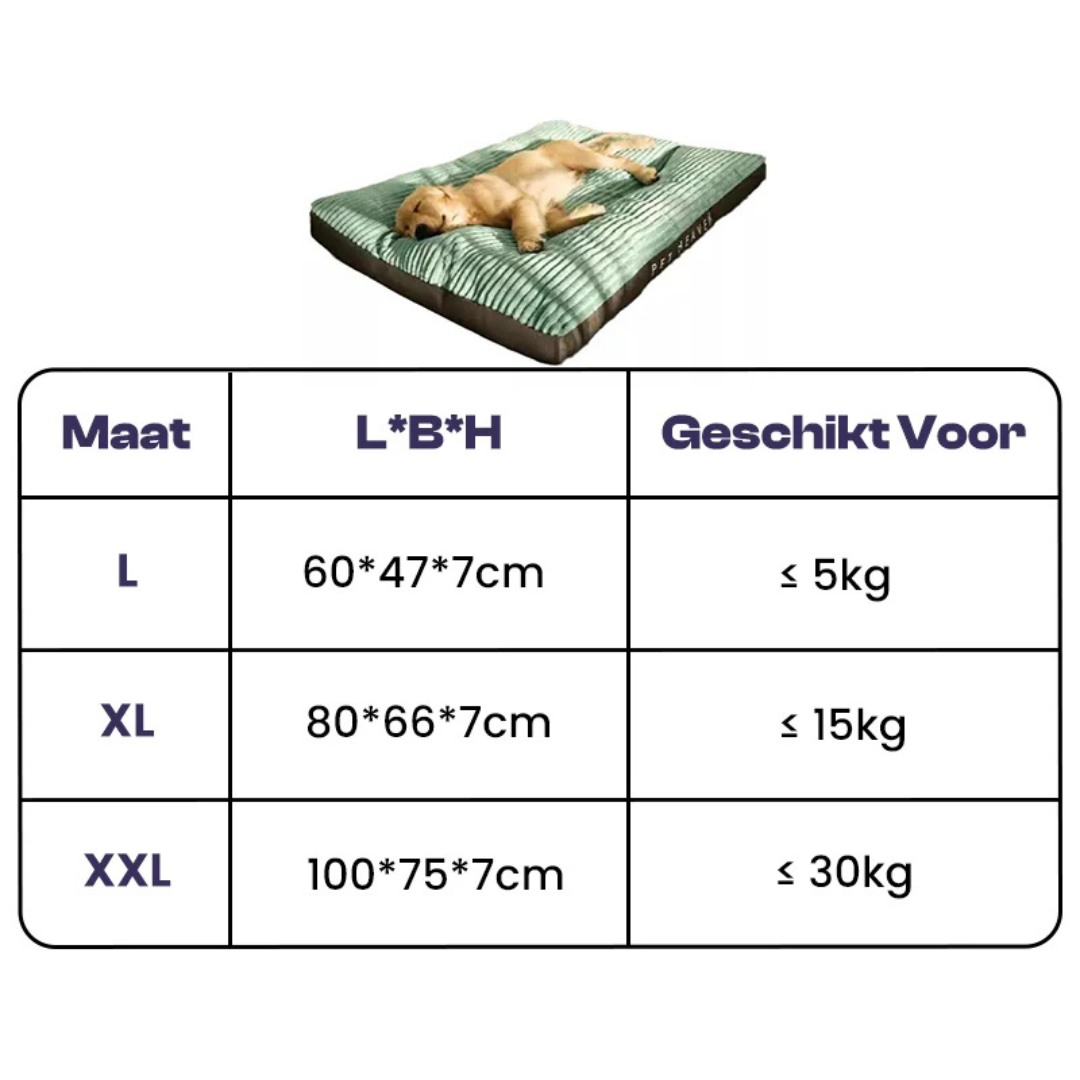 Coussin Orthopédique pour Chiens avec Housse Amovible