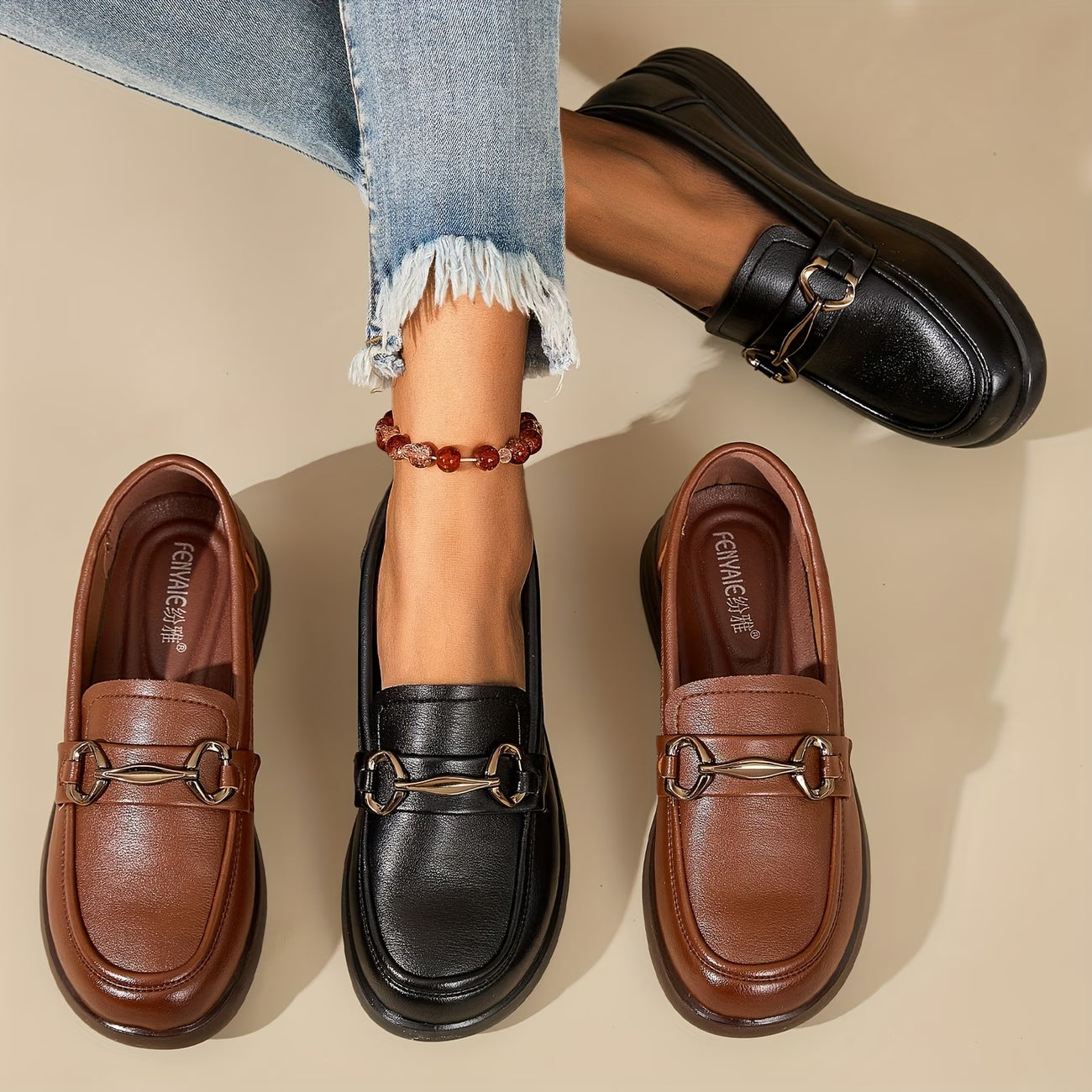 Élodie™ | Chaussures en cuir au cachet classique