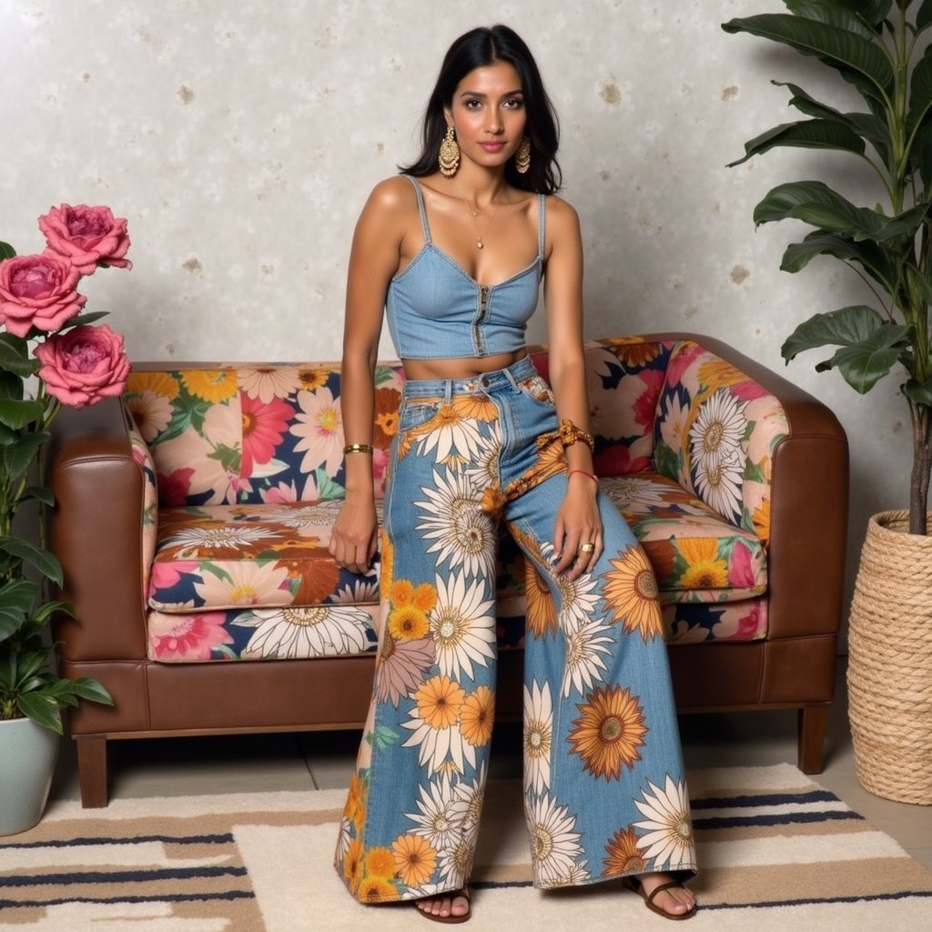 Pantalon Bohème