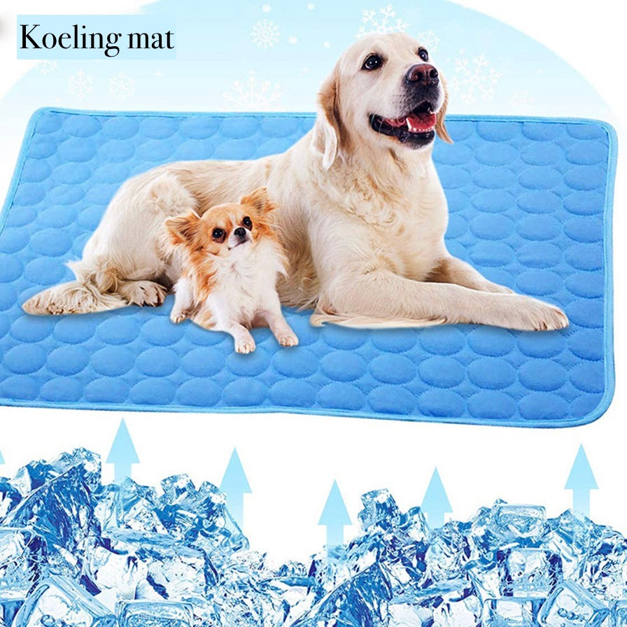 Coussin Refroidissant Lavable pour Chiens d'Été