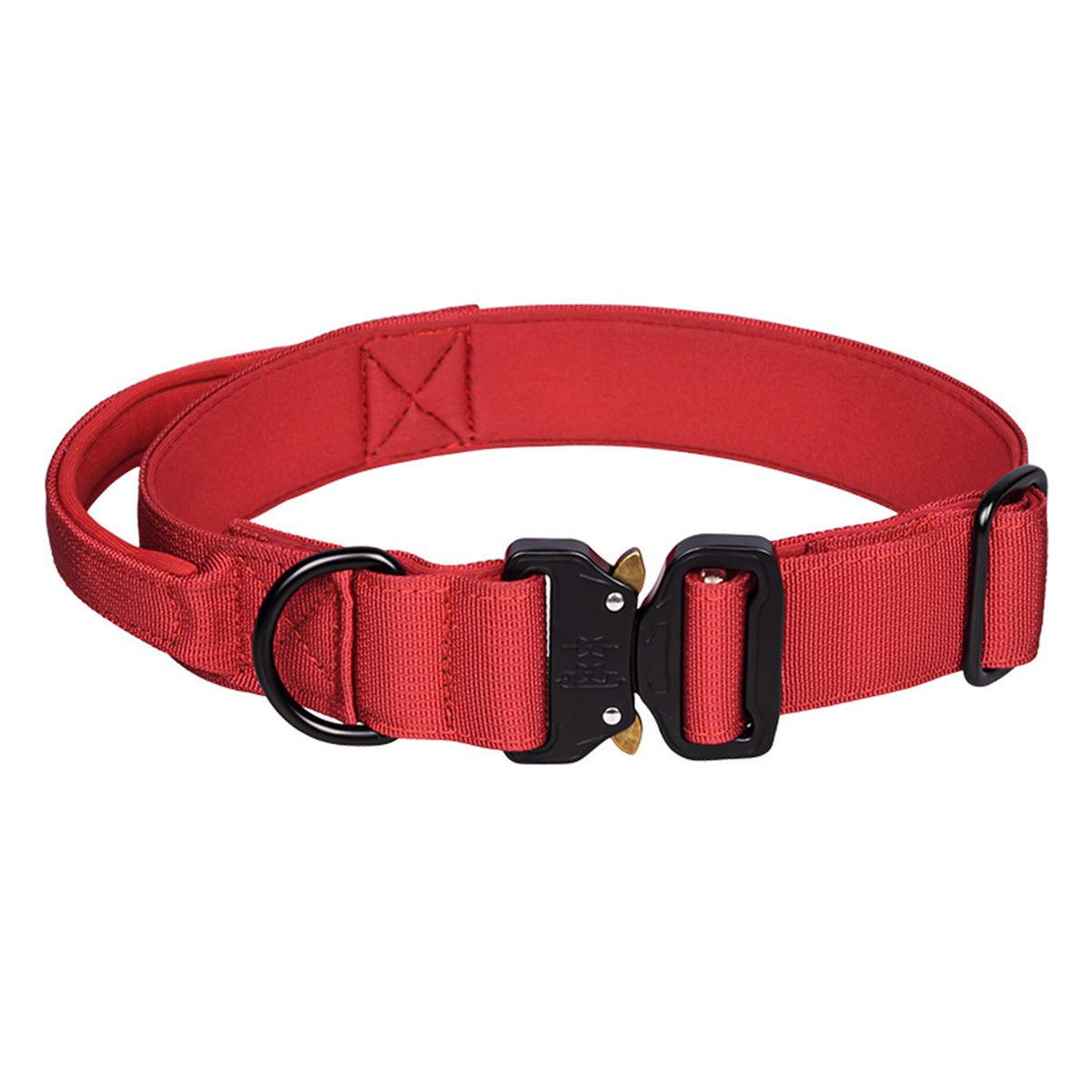 Collier d'entraînement lourd pour chiens avec poignée extra fort