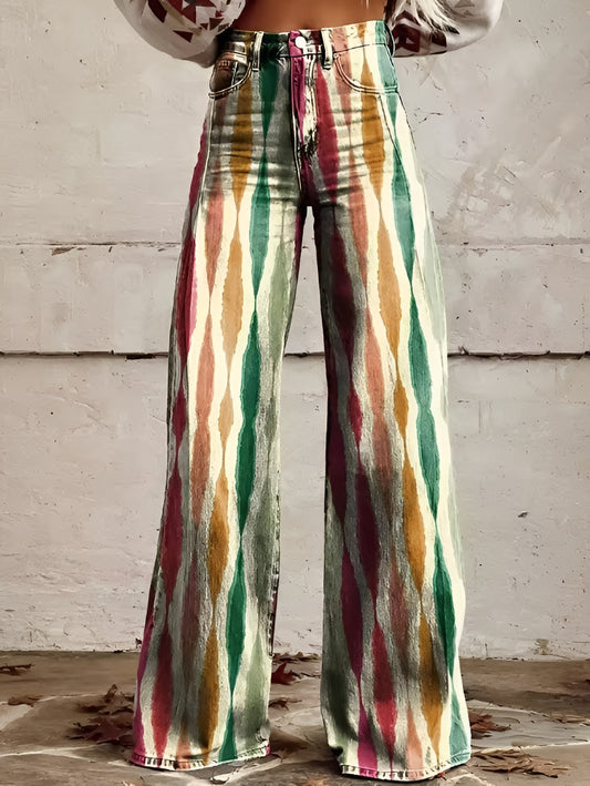 Énora™ | Pantalon flare naturel