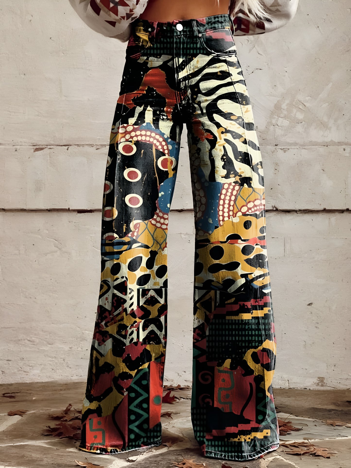 Élodie™ | Pantalon flare chic