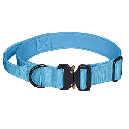Collier d'entraînement lourd pour chiens avec poignée extra fort