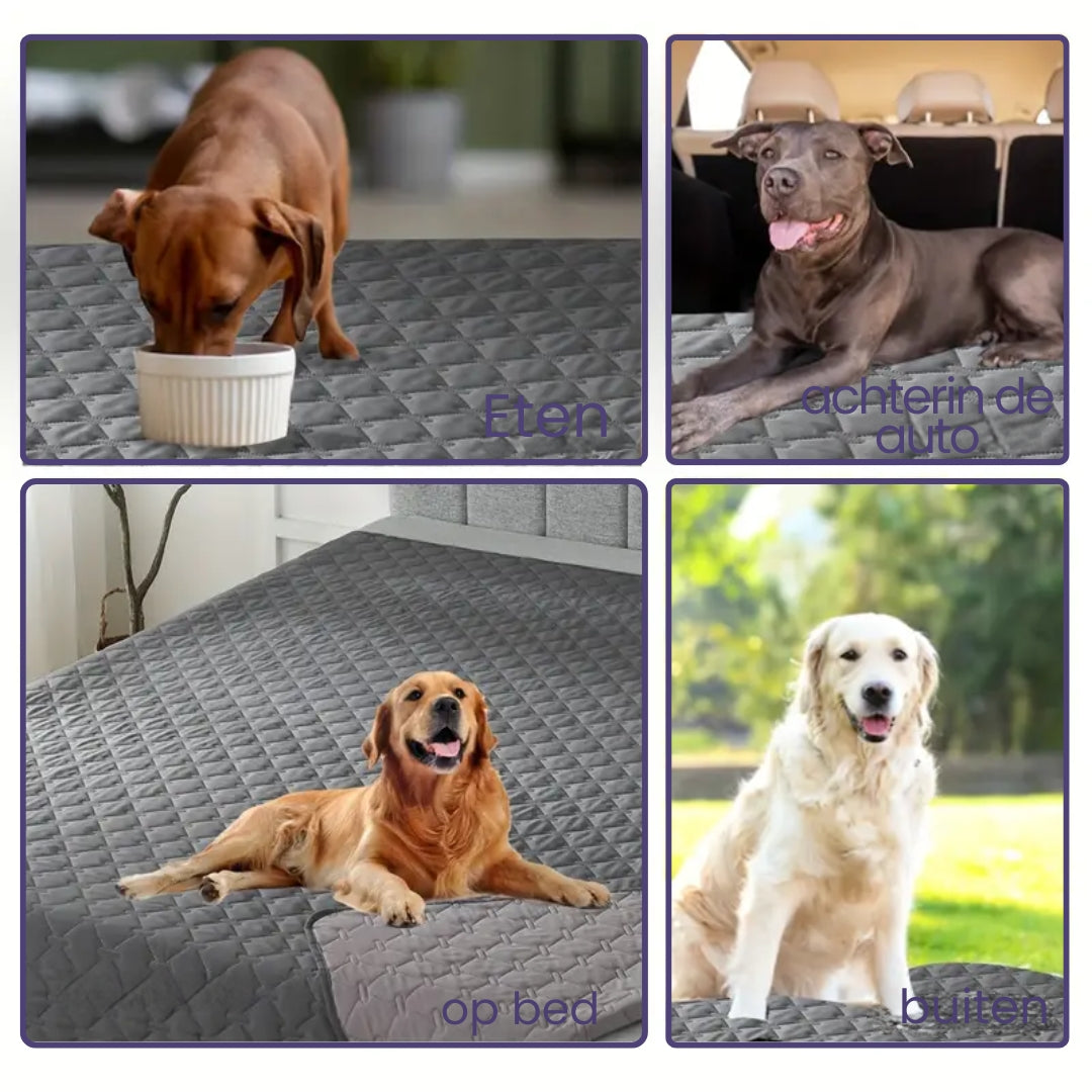 Pawtect™ | Housse Imperméable pour Lit d'Animal et Protection de Meubles