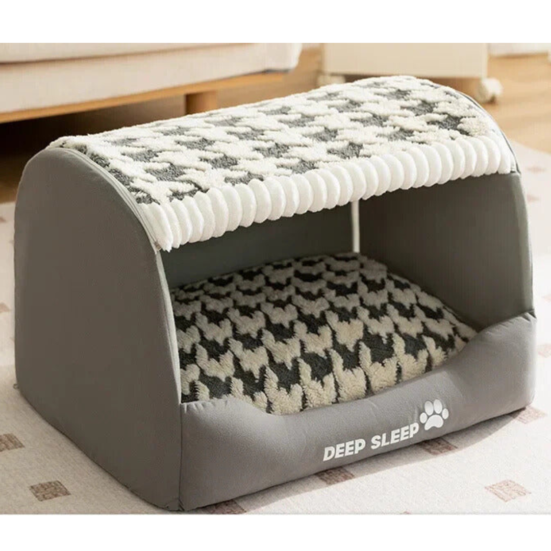 Chalet en Peluche pour Chien