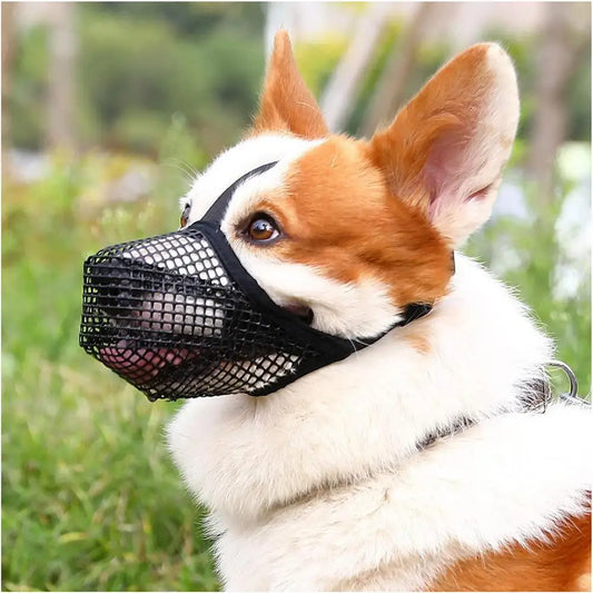 Muzzle Doux et Solide pour Chien Réglable et Respirant