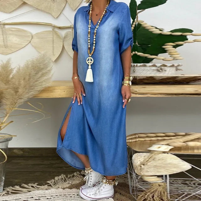 Lea™ | Robe en denim
