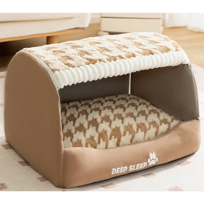 Chalet en Peluche pour Chien