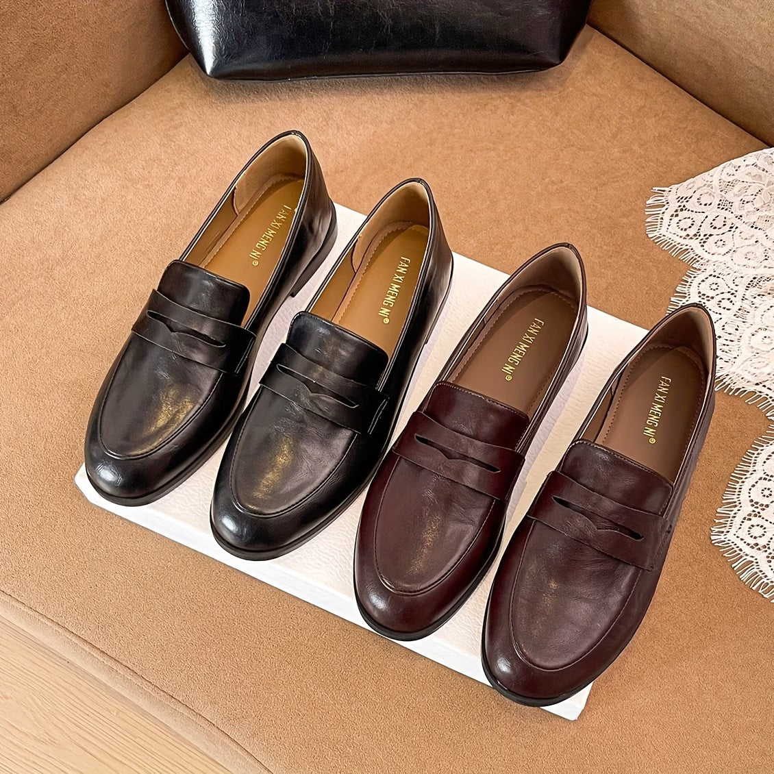 Élodie™ | Chaussures en cuir élégance parisienne