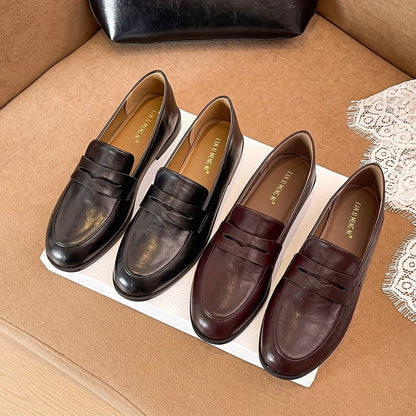 Élodie™ | Chaussures en cuir élégance parisienne