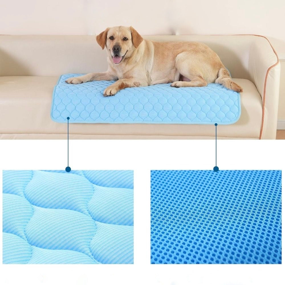 Coussin Refroidissant Lavable pour Chiens d'Été