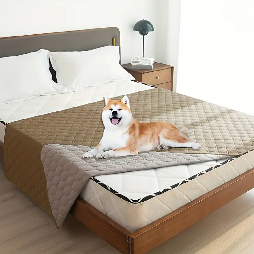Pawtect™ | Housse Imperméable pour Lit d'Animal et Protection de Meubles