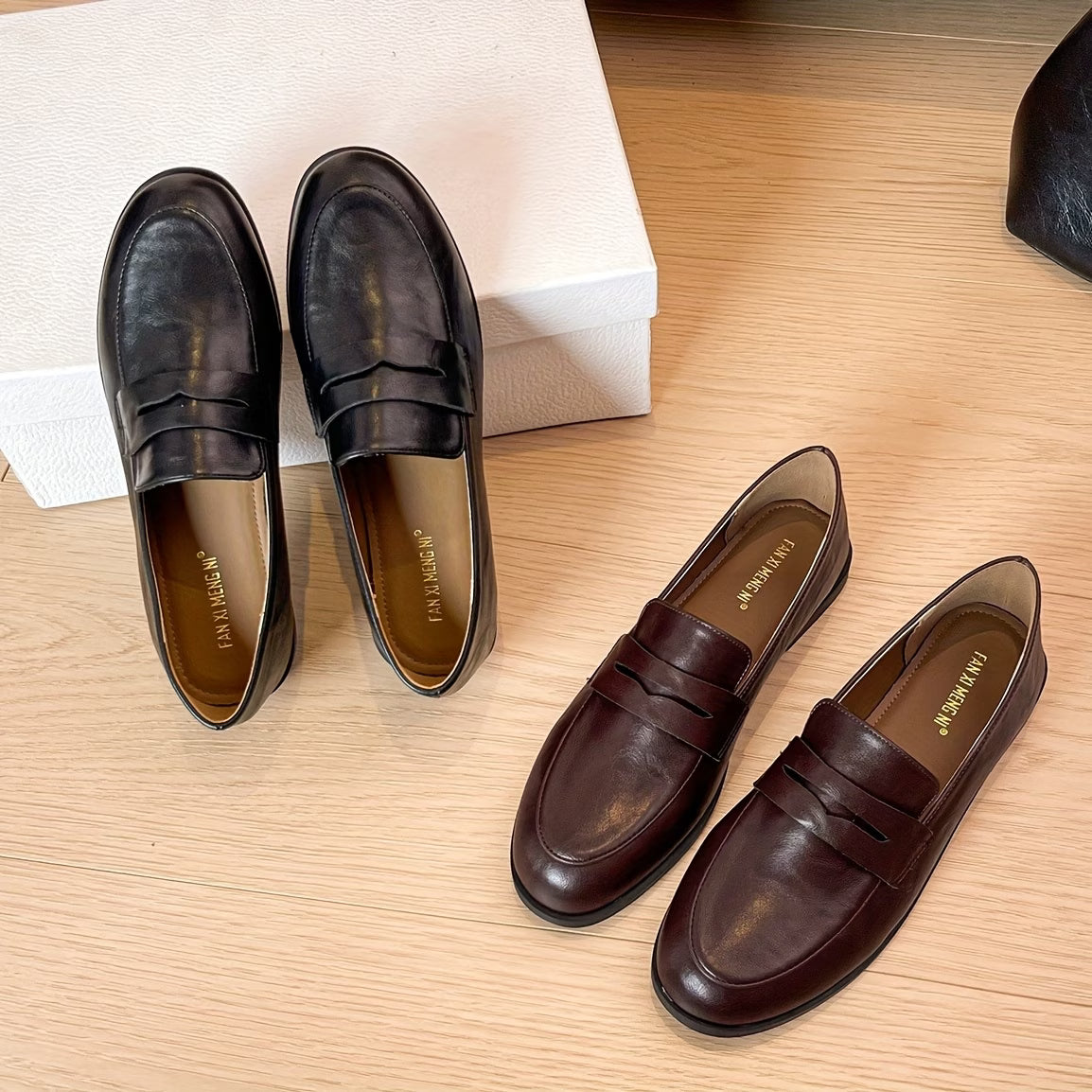 Élodie™ | Chaussures en cuir élégance parisienne
