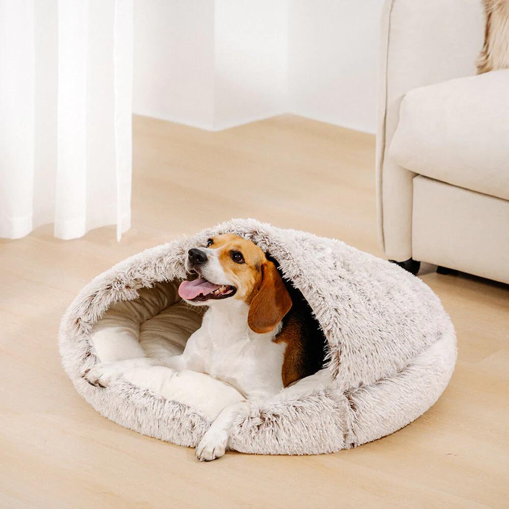 Cozycave Knuffelbed WoofSpot™ | Lit pour chien de confort premium