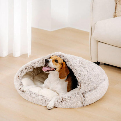 Cozycave Knuffelbed WoofSpot™ | Lit pour chien de confort premium