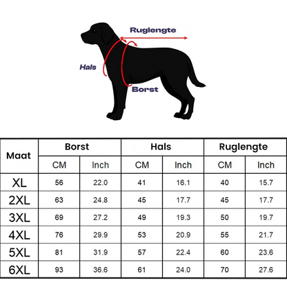 VestPaws™ | Manteau d'Hiver Imperméable pour Grands Chiens