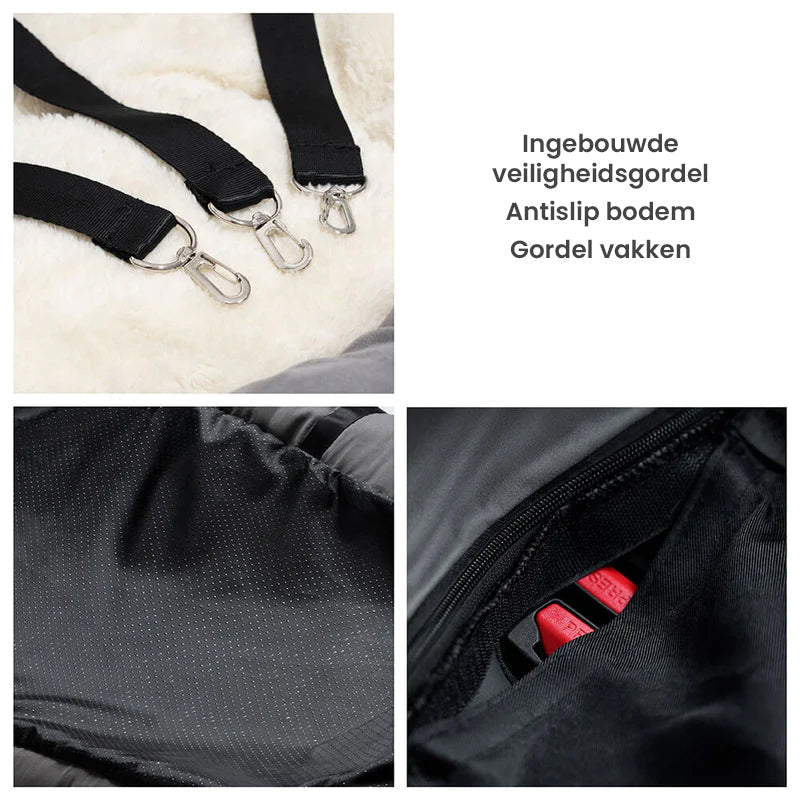 Caisse de Voyage pour Chiens Orthopédique Grande