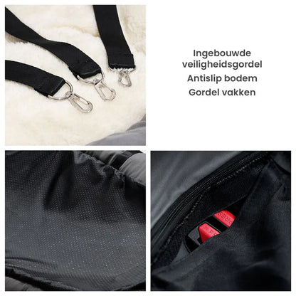 Caisse de Voyage pour Chiens Orthopédique Grande