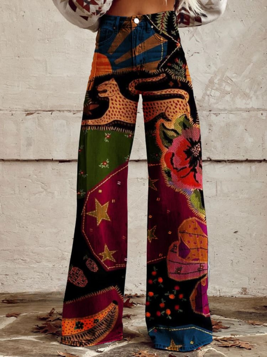 Isa™ | Pantalon flare mystique