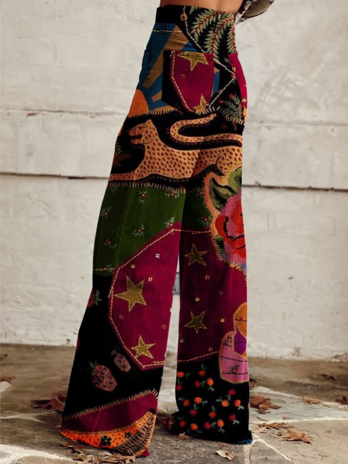 Isa™ | Pantalon flare mystique