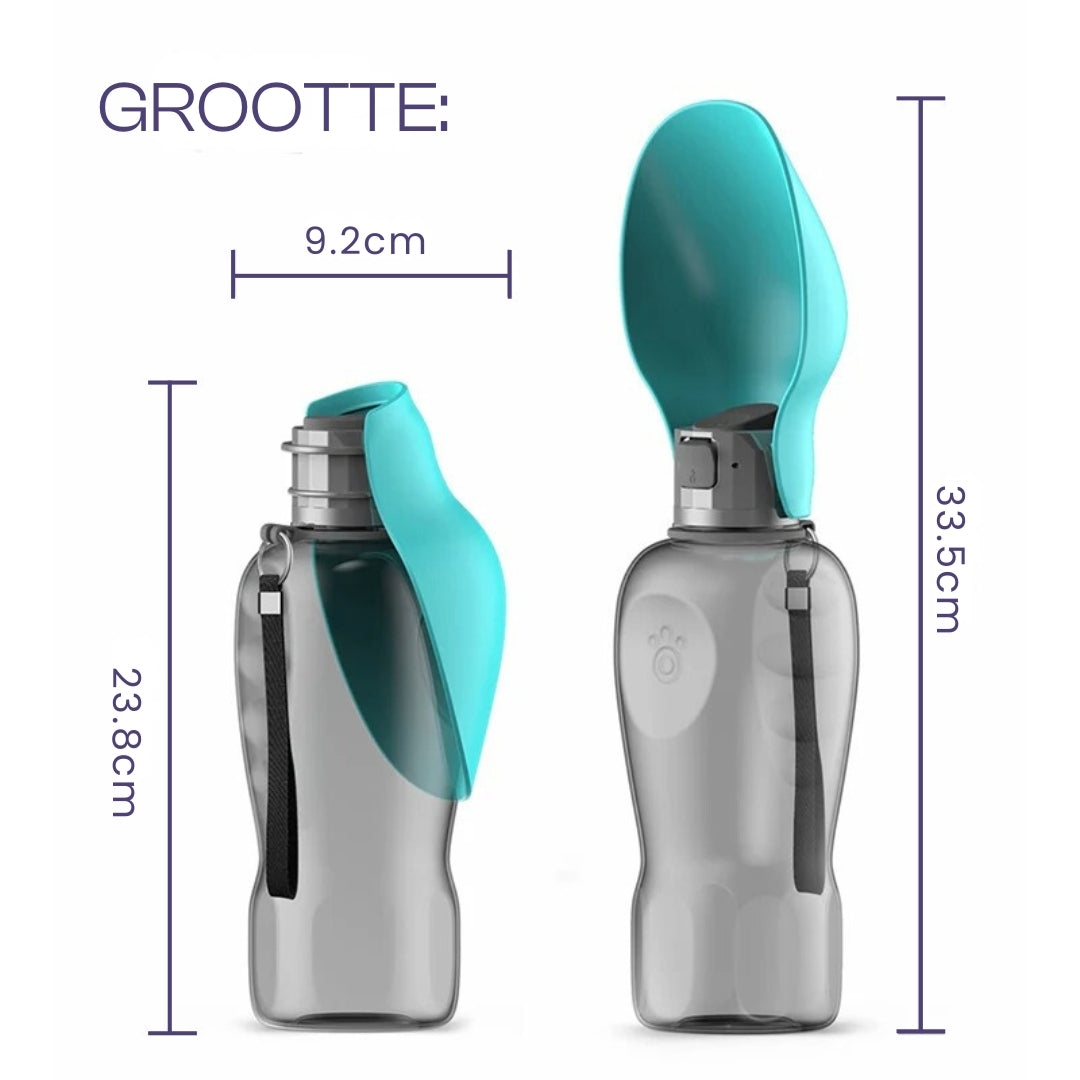 Sippy™ | Bouteille d'eau portable et sans fuite pour chiens