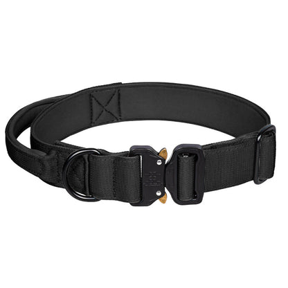 Collier d'entraînement lourd pour chiens avec poignée extra fort