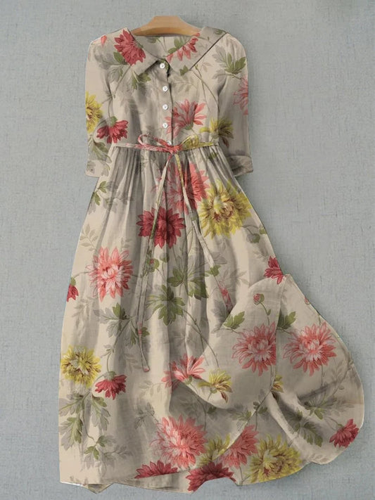 Zinnia - Robe Chemise à Lacets pour Femmes