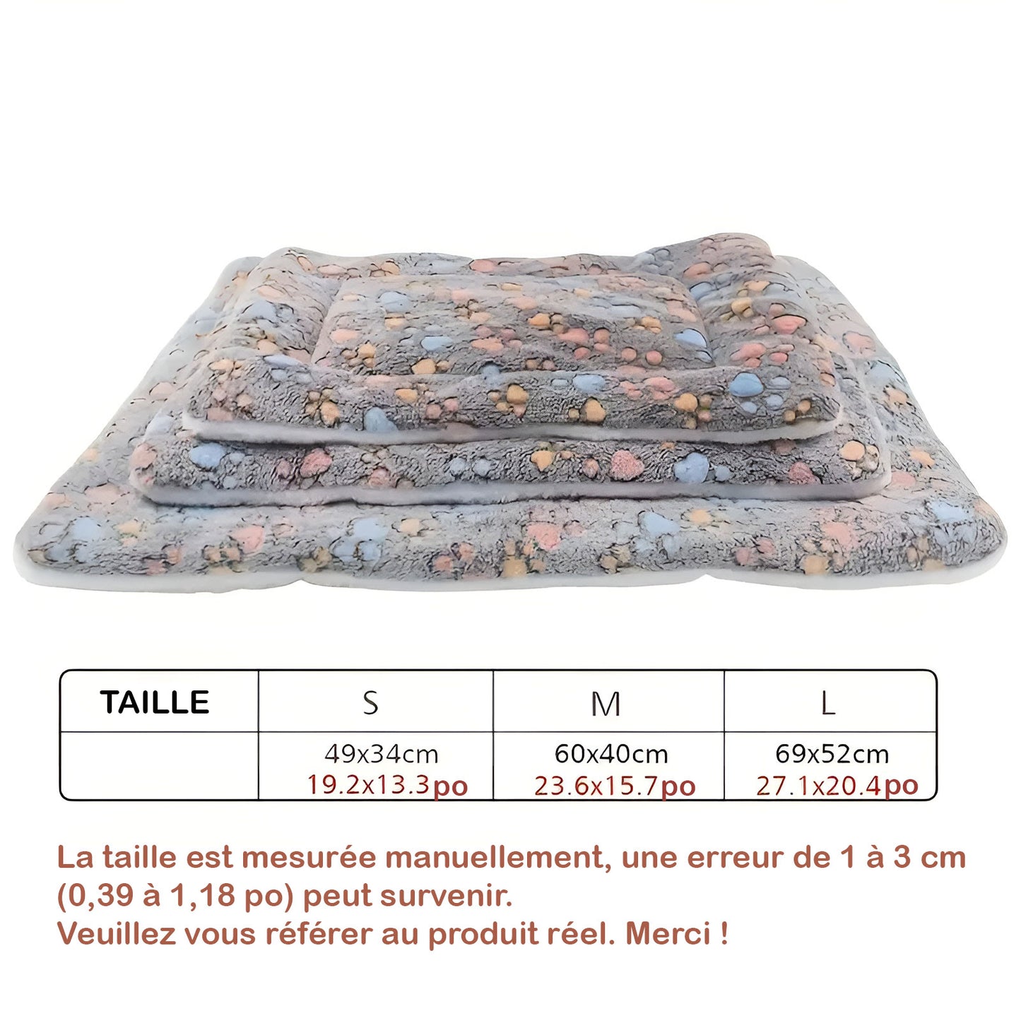 Tapis de sommeil doux