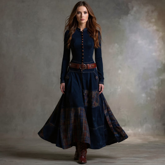 Élise™ | Robe Maxi Vintage