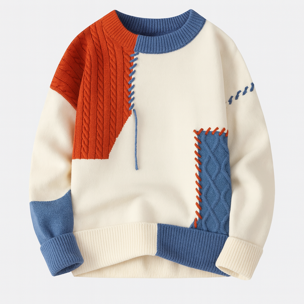 Lucien™ | Pull patchwork
