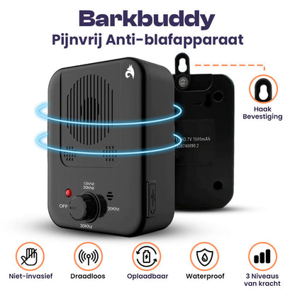 Barkbuddy™ | Appareil anti-aboiement sans douleur