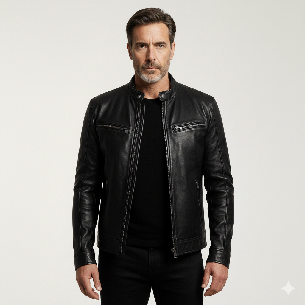 Marc™ | Veste en cuir