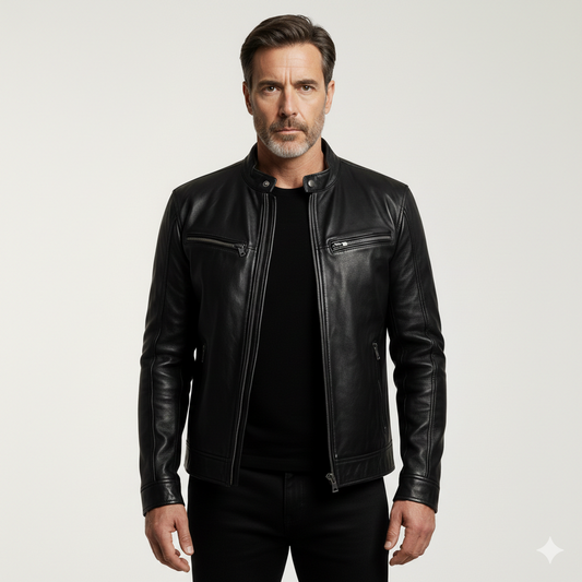 Marc™ | Veste en cuir