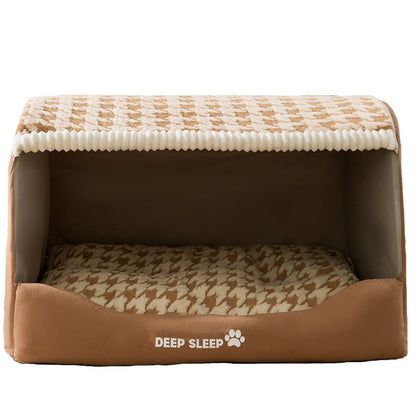 Chalet en Peluche pour Chien