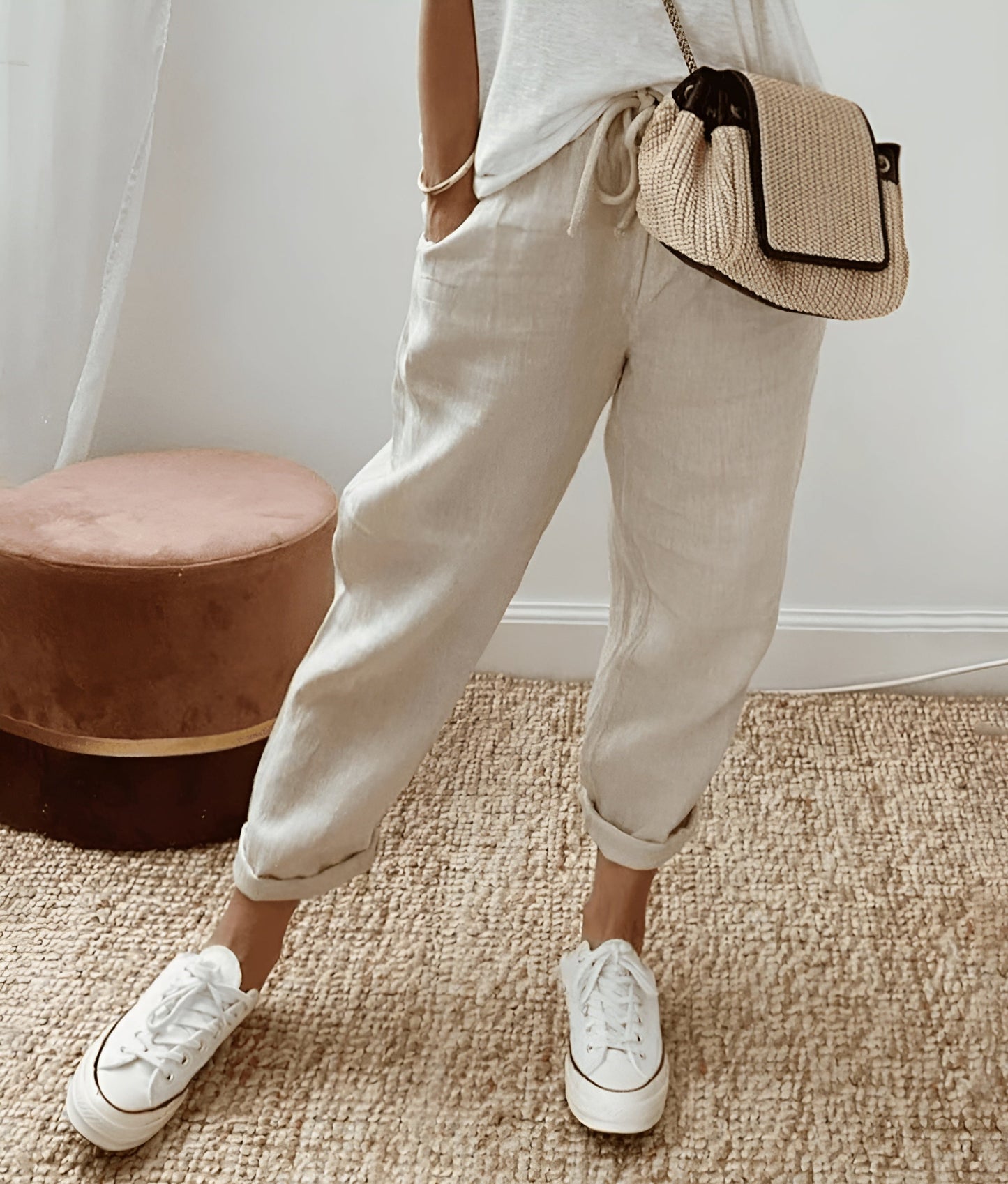 Colette™ | Élégants Pantalons en Lin