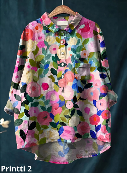 Élodie™ | Floral Shirt