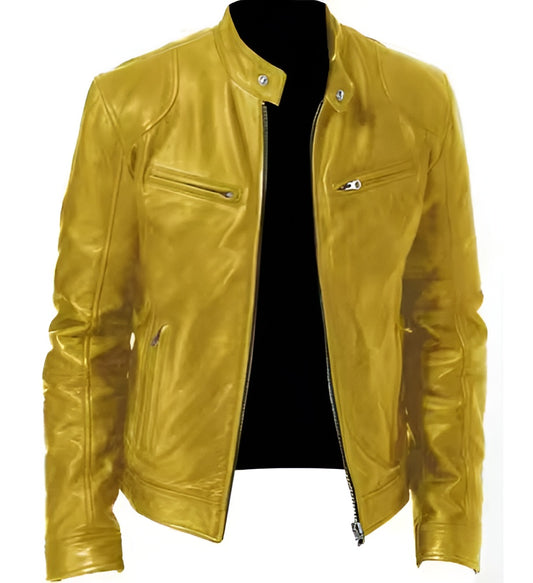 Marc™ | Veste en cuir.
