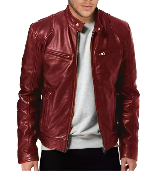 Marc™ | Veste en cuir.