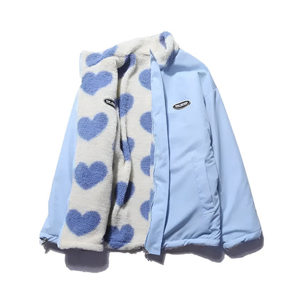 Camila™ | Veste Réversible Cœur