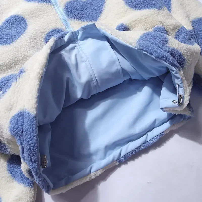 Camila™ | Veste Réversible Cœur