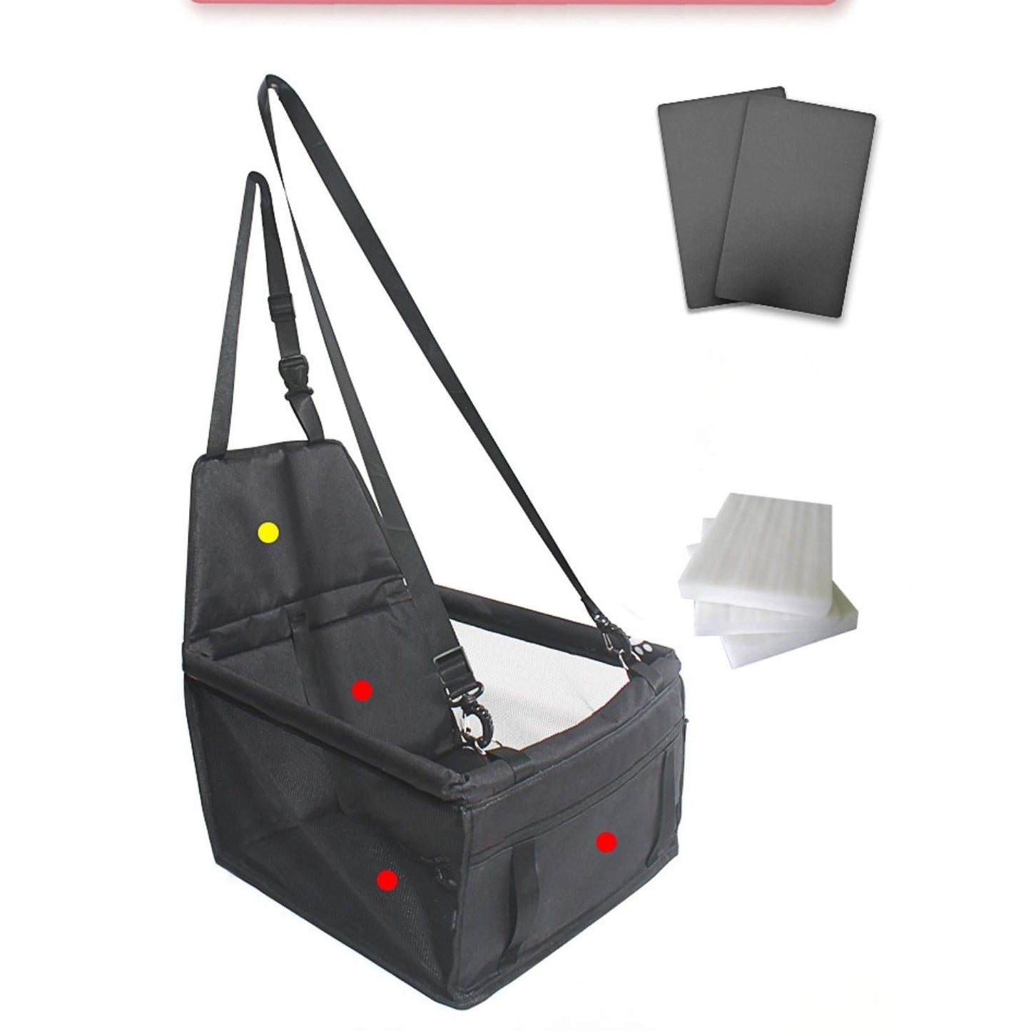 SafeStay™ | Siège Auto Sûr et Confortable pour Animaux de Compagnie