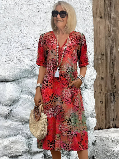 Aurélie™ | Robe de printemps décontractée.