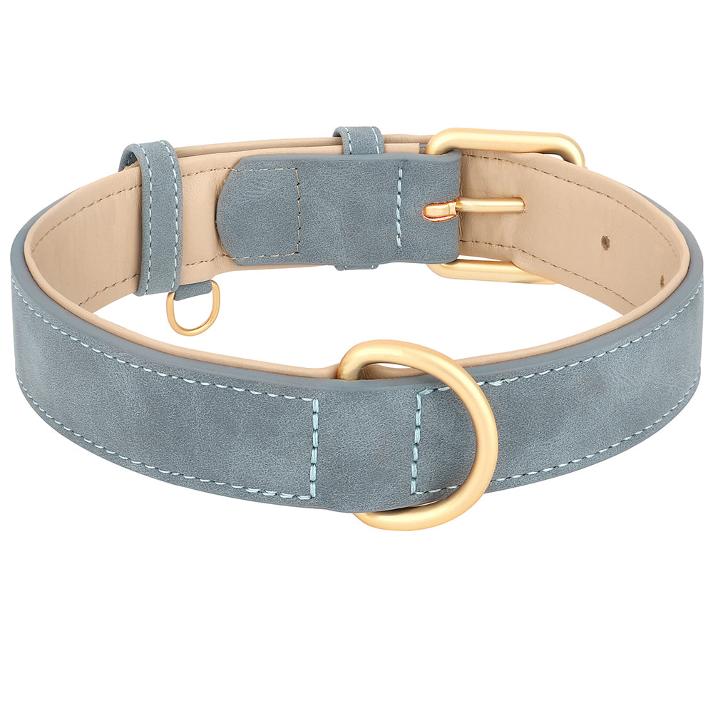 Collier Pour Chien En Cuir Doux Durable