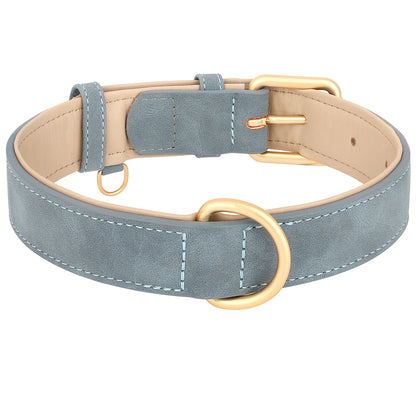 Collier Pour Chien En Cuir Doux Durable