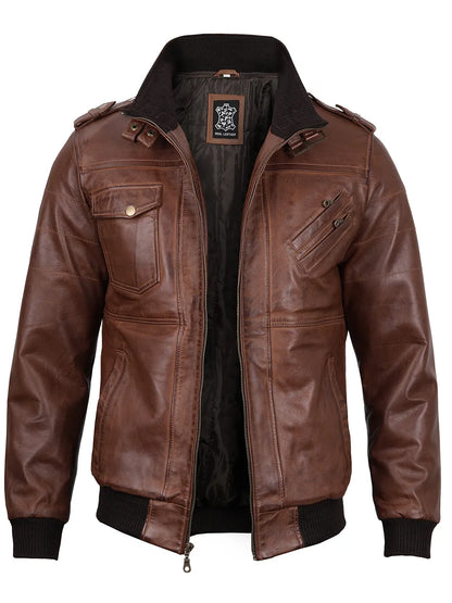 Gérard™ | Blouson en cuir