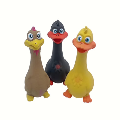 Jouet poulet couineur