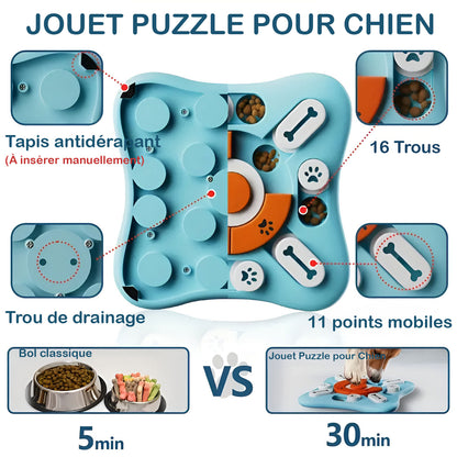 Puzzle friandises chien